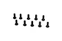 TLR 3x8mm Fine Thread Cap Head Screws 10Pcs TLR5902