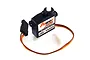 Power HD HD-1440A micro servo with black plastic casing, white output gear, and a three-wire connector cable.