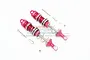 GPM Red Aluminium 105mm Front Shocks w/ Hardware MAT105F-R-S