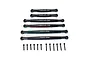 GPM Black Aluminium Suspension Linkages Set SCX24160-BK