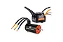 Spektrum Firma brushless motor and Smart ESC combo featuring a black motor with orange end cap and a black ESC with cooling fan.