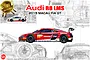NuNu 1/24 Audi R8 LMS (2015 Macau FIA GT) Scaled Plastic Model Kit PN24024