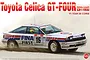 NuNu 1/24 Toyota Celica GT-Four ST165 ('91 Tour De Corse) Scaled Plastic Model Kit PN24015