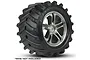 Traxxas 3.8" Maxx Chevron Tyres w/ Foam Inserts 2Pcs 5171
