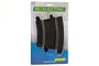 Scalextric C8204 1/32 scale Radius 3 outer curve track pieces in original blister packaging.