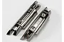 Traxxas Front & Rear Bumpers (Black Chrome) 5335X
