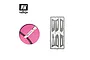 Vallejo Precision Saw Set (0.24mm) 6Pcs T06008
