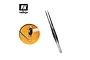 Vallejo Stainless Steel 175mm Straight Fine Pointed Tweezers T12008