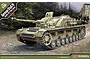 Box art for Academy 1/35 scale German StuG IV Sd.Kfz.167 Early Version plastic model kit featuring a detailed illustration of the tank in a forest setting.