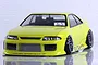 Pandora RC 1/10 Nissan Skyline ECR33/BN Sports Unpainted Body Shell PAB-3166