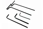 Traxxas Hex Wrenches (1.5mm 2mm 2.5mm 3mm) 5476X