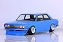 Pandora RC 1/10 Datsun 510 Bluebird Unpainted Body Shell PAB-3175