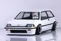 Pandora RC 1/10 Honda Civic Si (Wonder Civic) Unpainted Body Shell PAB-3179