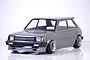 Pandora RC 1/10 Toyota Starlet KP61 Late model Unpainted Body Shell PAB-3182