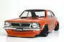 Pandora RC 1/10 Toyota Corolla Levin TE27 Unpainted Body Shell PAB-3189
