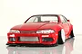 Pandora RC 1/10 Nissan Silvia S14 Early Model/Origin Labo. Unpainted Body Shell PAB-3192