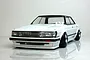 Pandora RC 1/10 Toyota Mark 2 GX71 Version 2 Unpainted Body Shell PAB-3196