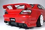 Pandora RC 1/10 Rear Wing Spoiler Version 2 (S15) Unpainted Body Shell PAC-904