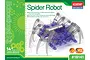 Academy Spider Robot educational model kit box art showing a purple and clear plastic robotic spider with eight legs.