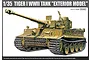 Academy 1/35 German Tiger-I Early Production "Exterior Model" Scaled Plastic Model Kit 13264