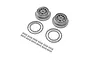 Losi SBR 2.0 Bead-lock Wheel & Ring Set 2Pcs LOS43029