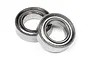 Two HPI Racing rubber-shielded ball bearings shown against a plain white background.