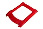 Traxxas Red X-Maxx Roof Skid Plate w/ Screws 7817R
