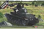 Box art for Academy 1/35 scale German Pz.bef.wg.35(t) Command Tank model kit featuring a detailed illustration of the tank in a grassy field.