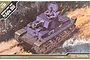 Box art for the Academy 1/35 scale German Pz.Kpfw.35(t) light tank plastic model kit, featuring an illustration of the tank moving through a forest.