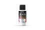 A 60ml bottle of Vallejo Premium Airbrush Color in White (62.001) with a black cap against a white background.