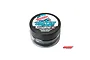 A 40g jar of Team Corally Shock O-Ring Grease with a black lid and clear base, showing blue grease inside.