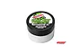 A 40g jar of Team Corally Ball Diff Grease with a black lid and white label featuring green text and a tire tread graphic.