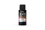 A 60ml bottle of Vallejo Premium Airbrush Color in Candy Black, featuring a black cap and a label with product details.
