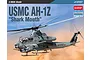 Academy 1/35 USMC AH-1Z "Shark Mouth" Helicopter Scaled Plastic Model Kit 12127