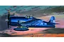 Academy 1/72 USN WWI F6F-3/5 Hell Cat Fighter Scaled Plastic Model Kit 12481