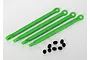 Traxxas 79mm Green Linkages 4Pcs w/ Balls 7138G