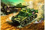 Academy 1/35 U.S. M3A1 Stuart Light Tank Scaled Plastic Model Kit 13269