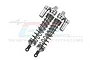 GPM Silver Aluminium 135mm Front Adjustable Piggyback Shocks 2Pcs UDR135F/L-S-BEBK