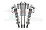 GPM Silver Aluminium UDR Rear Adjustable Piggyback Shocks 4Pcs UDR13960RR/L-S-BEBK