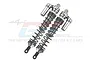 GPM Silver Aluminium 139mm Rear Adjustable Piggyback Shocks 2Pcs UDR139R/L-S-BEBK