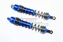 GPM Blue Aluminium 135mm UDR Front Adjustable Piggyback Shocks 2Pcs UDR135F-B-BEBK