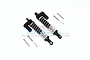 GPM Black Aluminium 100mm Adjustable Piggyback Shocks 2Pcs CP100F/R/L-BK
