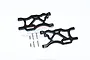 GPM Black Aluminium Rear Lower Suspension Arms 2Pcs w/ Hardware MAF056-BK