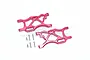 GPM Red Aluminium Rear Lower Suspension Arms Set MAF056-R
