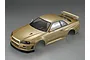 Killerbody 1/10 Nissan Skyline R34 Champagne Gold Painted Body Shell 48645
