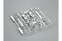 Killerbody 1/10 Chrome Toyota Land Cruiser 70 Parts Set 48604