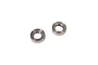 Two small metal shielded ball bearings for RC vehicles, shown against a plain white background.