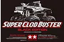 Tamiya Super Clod Buster 4WS RC Monster Truck Electric 4WD 1/10 Scale Kit (No ESC) - Black 47432A