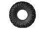 A single black Axial 2.2 inch Ripsaw RC crawler tire with aggressive tread pattern, viewed from the side against a white background.