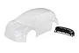 Traxxas 1/10 Ford Fiesta ST Clear Unpainted Body Shell w/ Wing 7412
